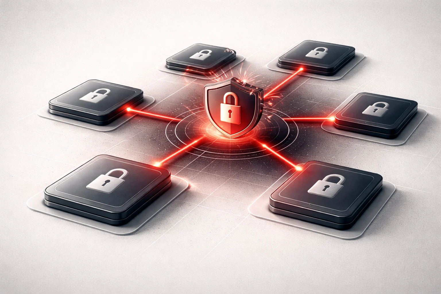 Aynı şifreyi farklı hesaplarda kullanmanın riskini anlatan güvenlik görseli