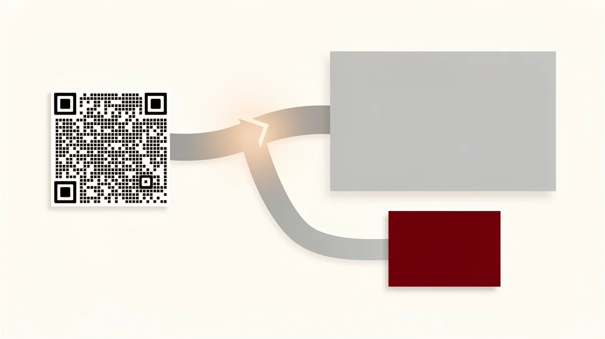 QR kod üzerinden yönlendirilen sahte giriş sayfalarının güvenlik risklerini anlatan görsel