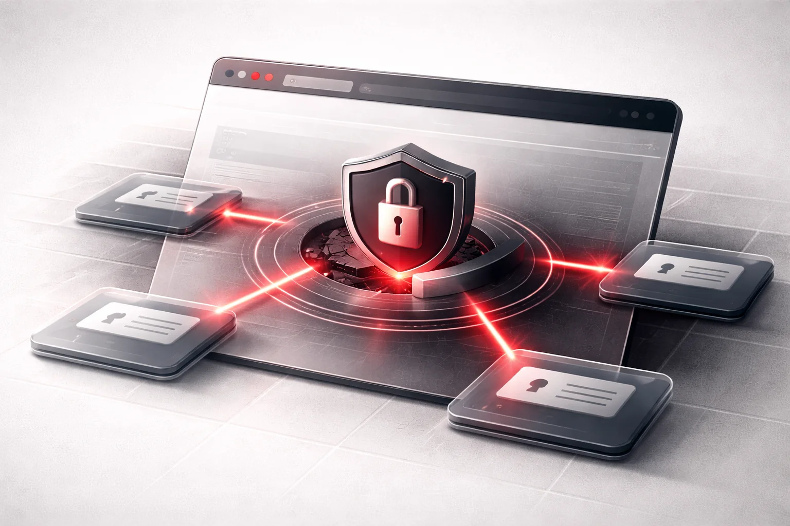 Tarayıcıya kaydedilen şifrelerin güvenliğini anlatan görsel